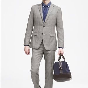 Banana Republic | Slim Grey Wool Suit 40R (NEW)